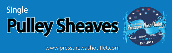 SINGLE GROOVE PULLEY SHEAVES